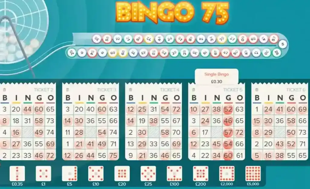 Бинго 75 (американская версия)