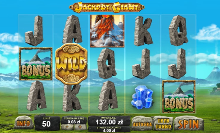 Большой выигрыш в автомате казино Jackpot Giant