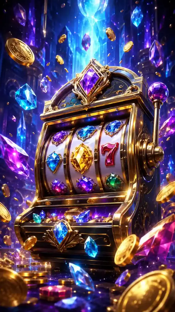 3D slots ілюстрація