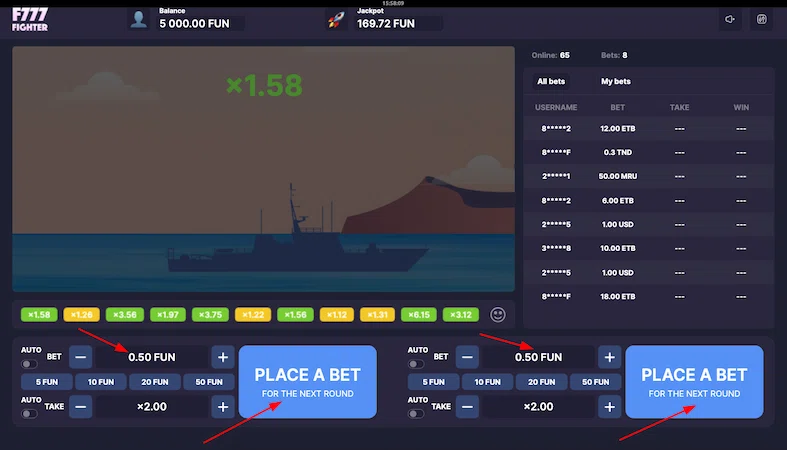 Гра Fighter 777 в Casino UA