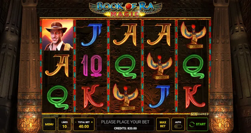 Слот Book of Ra Magic от Greentube