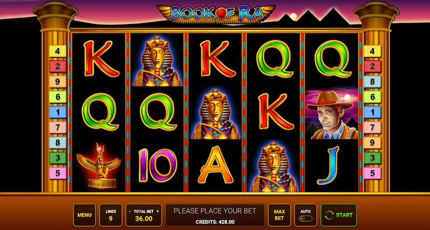 Слот Book of Ra от Greentube