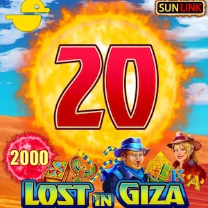 Слот Lost in Giza 20 ᐈ Огляд + Грати безкоштовно