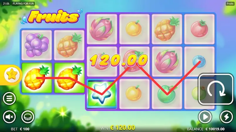 Ігровий автомат Fruits від Nolimit City