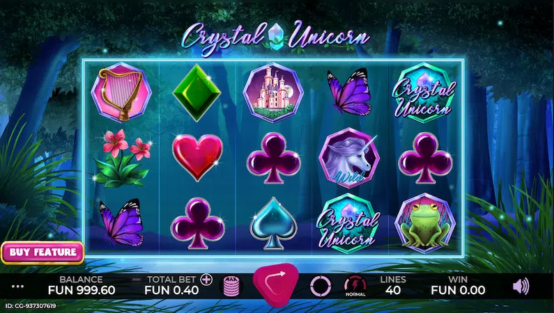 Слот Crystal Unicorn от Caleta Gaming