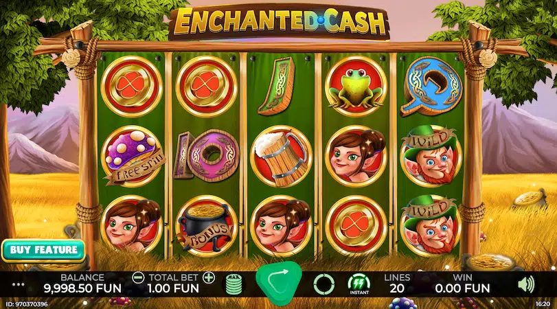 Автомат Enchanted Cash от Caleta Gaming