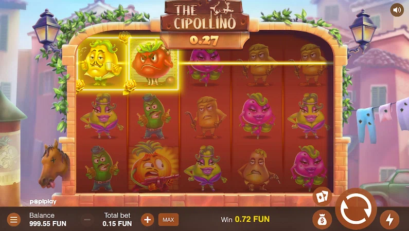 Автомат Cipollino от Popiplay