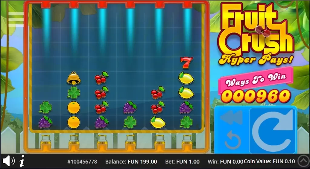 Игра казино Fruit Crush