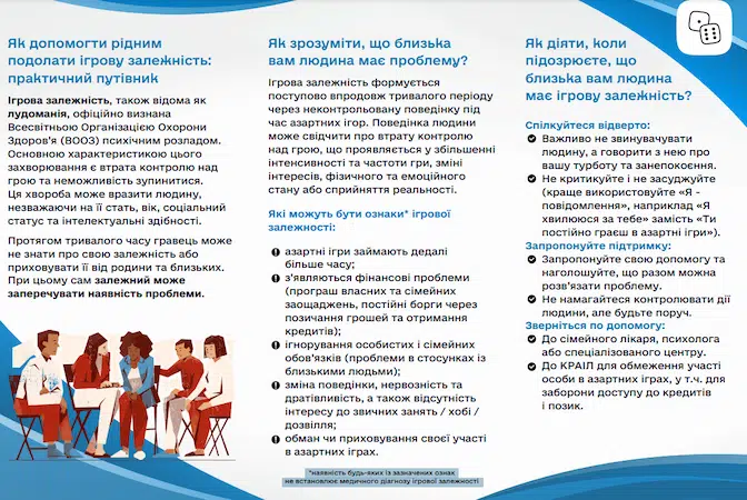 Допомога при ігровій залежності