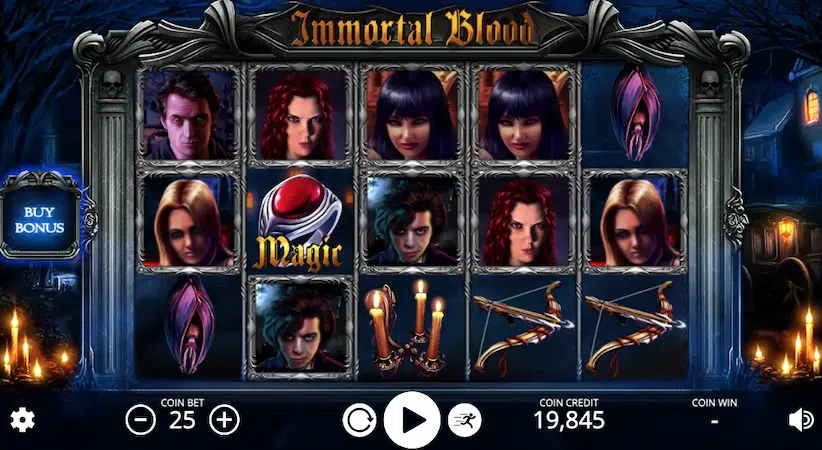 Игровой автомат Immortal Blood Immortal Blood