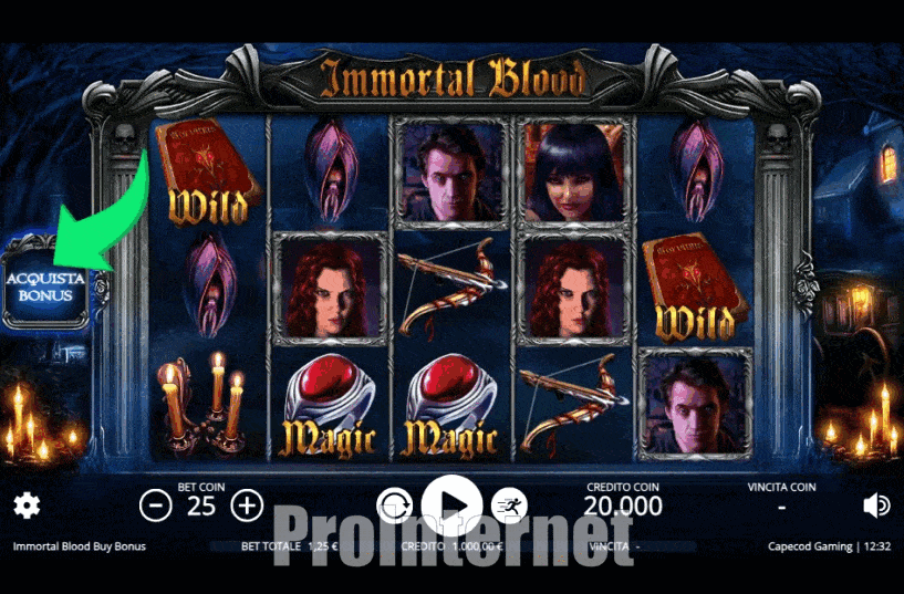 Купить бонус в игре Immortal Blood