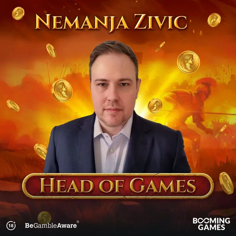 Неманья Живіч директор з ігор Booming Games