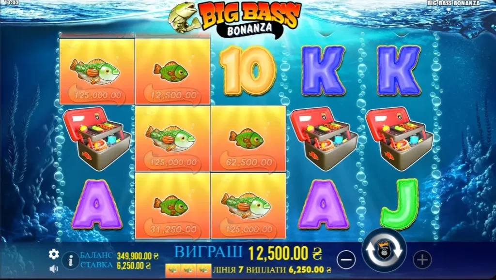 Ігровий автомат Big Bass Bonanza