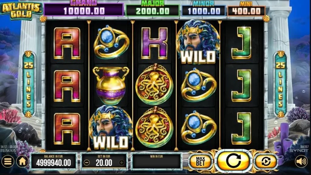Игровой автомат Atlantis Gold