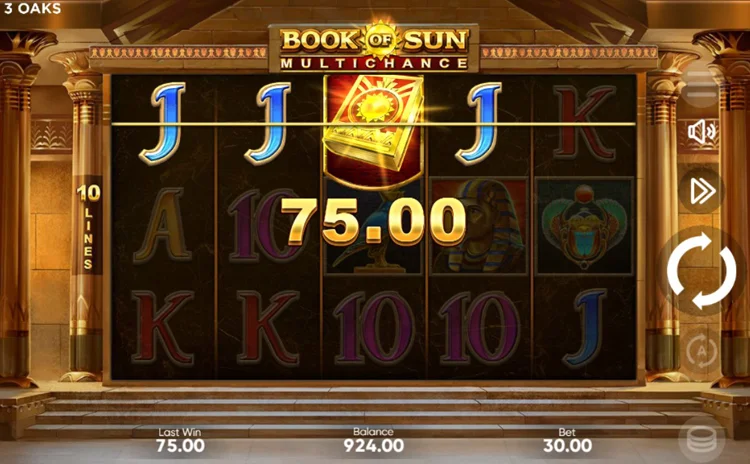 Слот казино Book of Sun Multichance