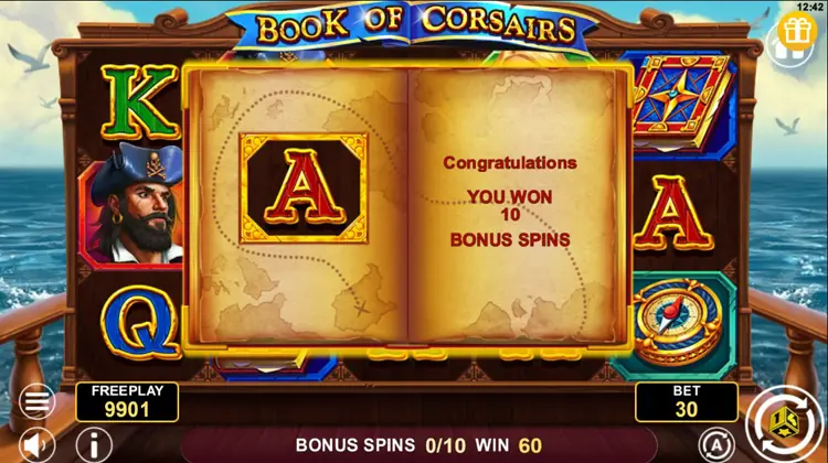 Ігровий автомат Book of Corsairs