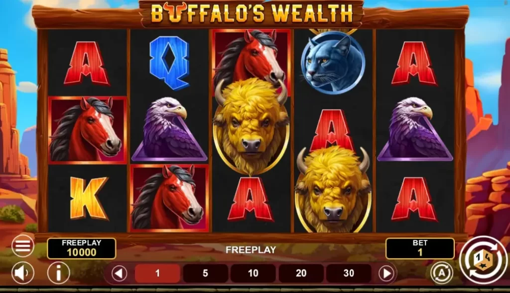 Ігровий автомат Buffalos Wealth