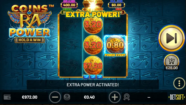 Ігровий автомат Coins of Ra Power