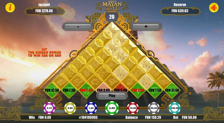 Mayan Gold игровой автомат 