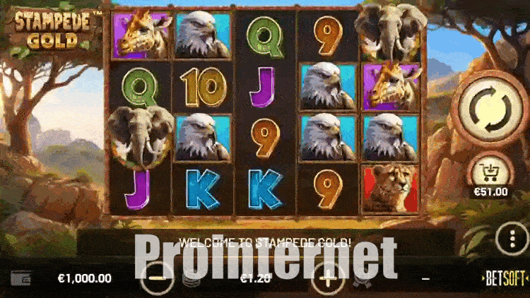 Stampede Gold  купівля фріспінів