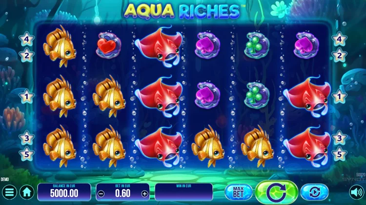 Популярний слот Aqua Riches