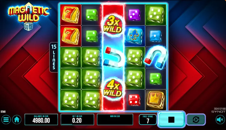 Magnetic Wild Dice игровой автомат