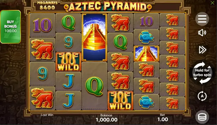 Aztec Pyramid Megaways Популярный слот