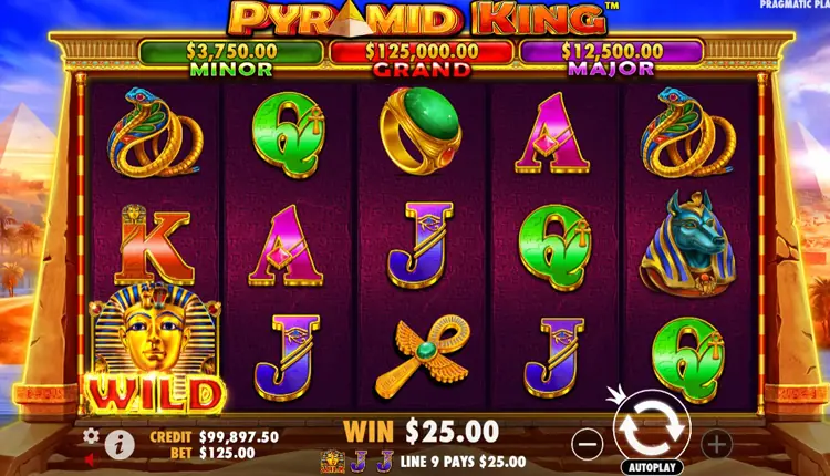 Pyramid King Популярный слот