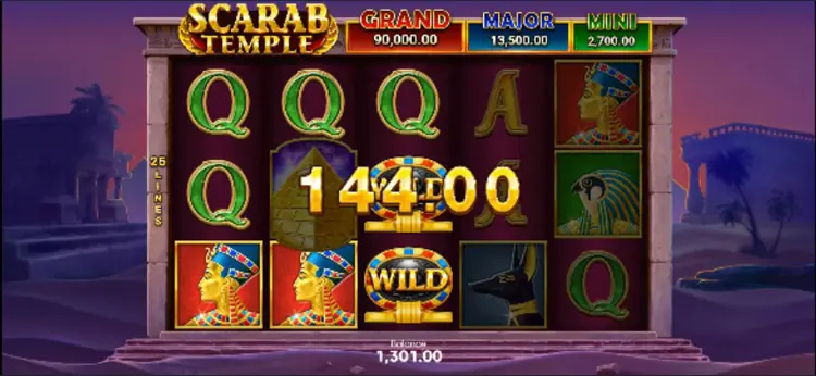 Scarab Temple игровой автомат