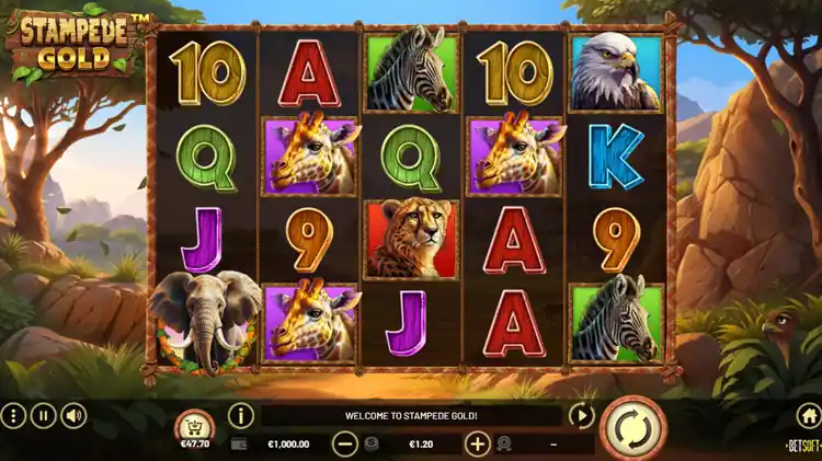 Топовый слот Stampede Gold