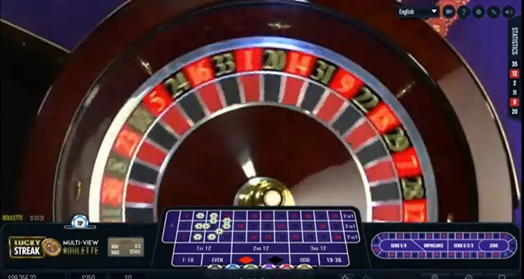 Live Dual Play Roulette живе казино