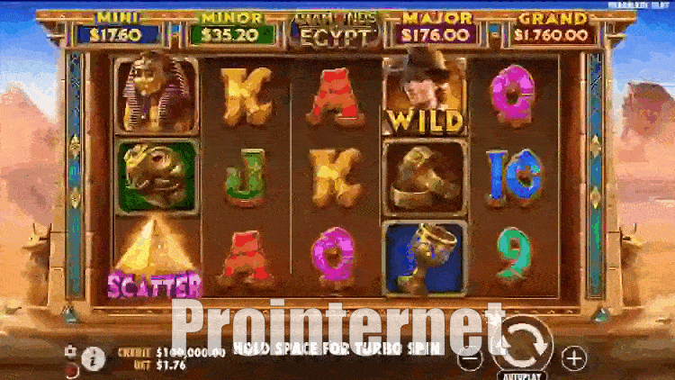 Игровой процесс Diamonds of Egypt
