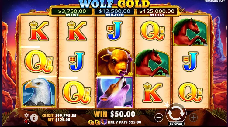 Популярний слот Wolf Gold