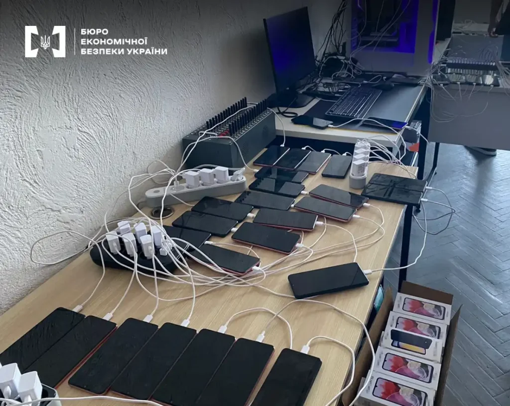 Мобільні термінали підключені до різних IP-адрес