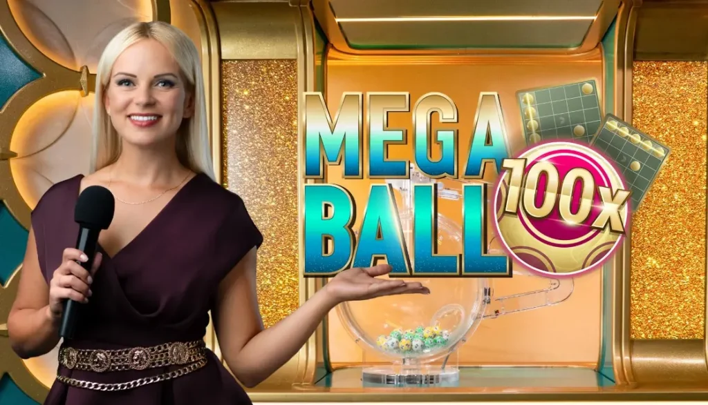 гра онлайн казино Mega Ball від Evolution
