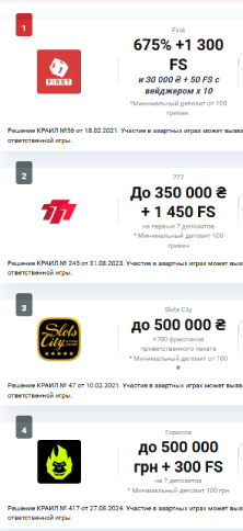 выбрать лицензионное казино