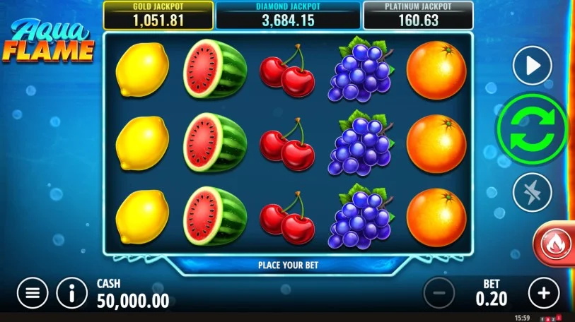 Гра Aqua Flame в Gorilla Casino