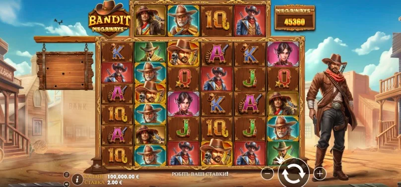Автомат Bandit Megaways в Gorilla Casino