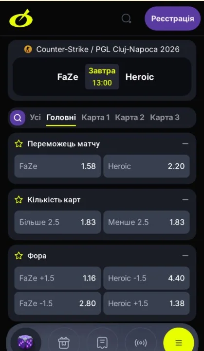 кіберспорт Counter-Strike