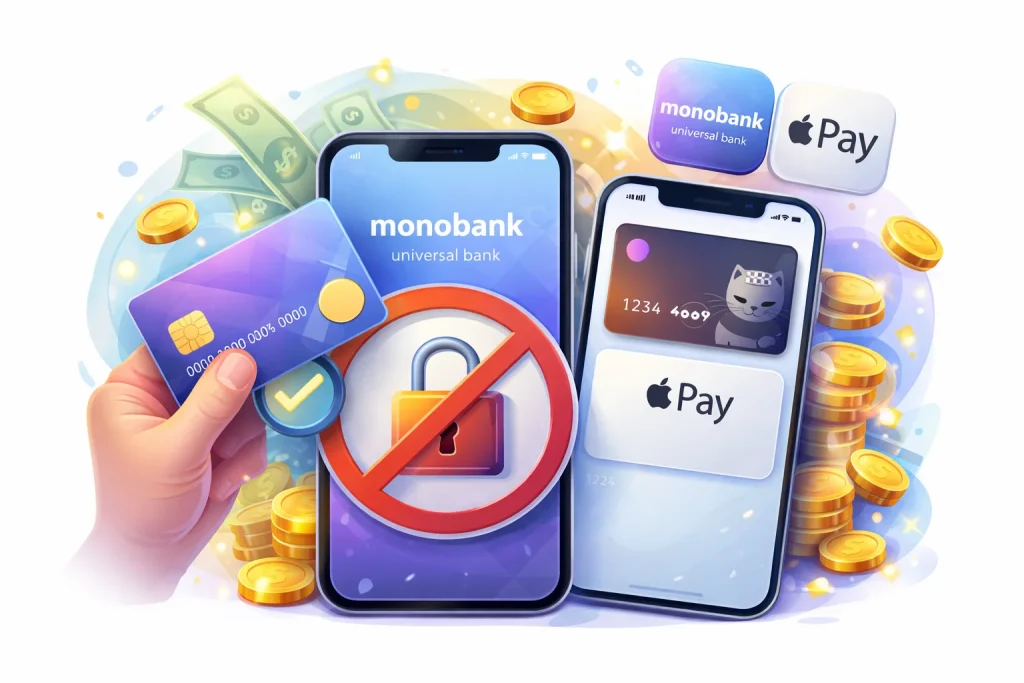 Пополнение через Monobank
