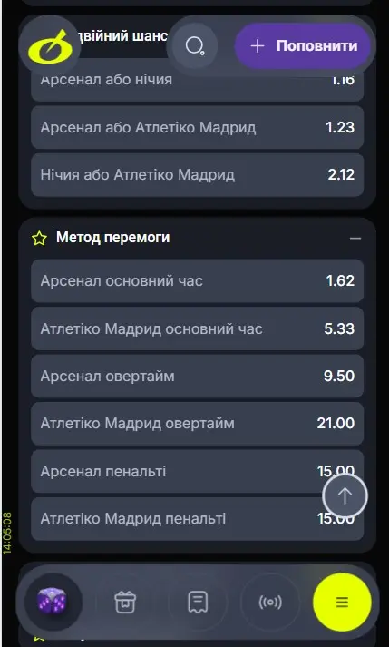 Ставки на статистику та Big Data