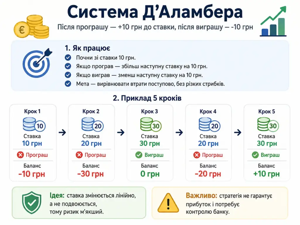 Инфографика системы Д'Аламбера