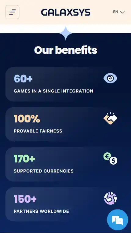 Преимущества игрового провайдера Galaxsys