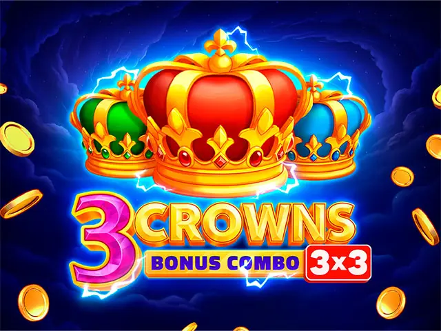 Заставка демо-версии игры «3 Crowns: Bonus Combo»