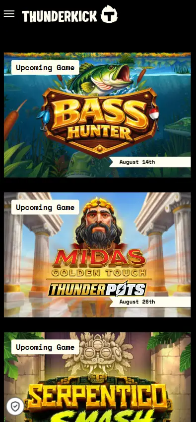 особенности игр Thunderkick