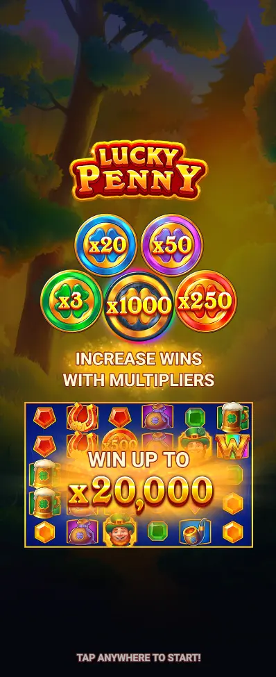 Мобільна версія гри Lucky Penny