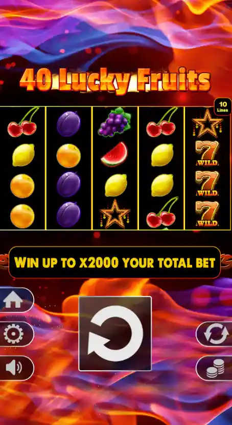 Фруктова гра "40 Lucky Fruits"