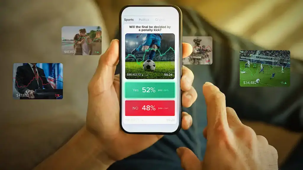 Ринок прогнозів на смартфоні зі ставкою на футбольний фінал