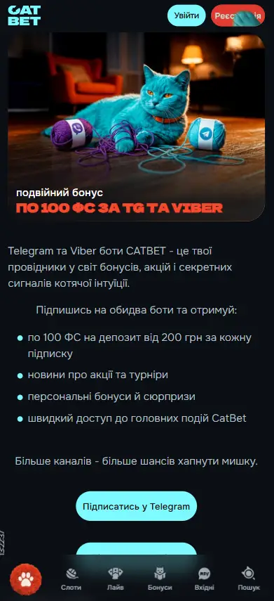 Мобильное приложение Catbet: загрузка на Android и iOS, обзор и бонусы