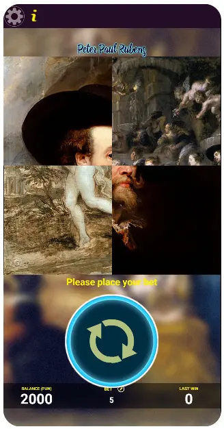 Демо-версия игрового автомата Peter Paul Rubens от AGT Software